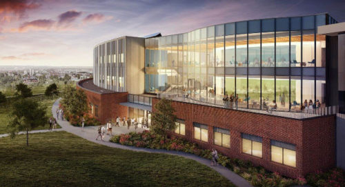 Gonzaga的5600万美元的设施计划于2021年秋季学期及时开放，将用于STEM学科的教室和实验室教育，总面积超过27万平方英尺。提供：冈萨加大学