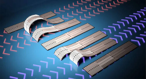 毛毛虫机器人的运动是由一种新型的银纳米线驱动的，这种银纳米线利用热量来控制机器人弯曲的方式，允许用户向任何一个方向操纵机器人。北卡罗莱纳州立大学提供